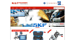 Desktop Screenshot of nutmachinery.com